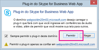 skype for business web app plug in mac